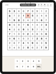 Sudoku on iPad